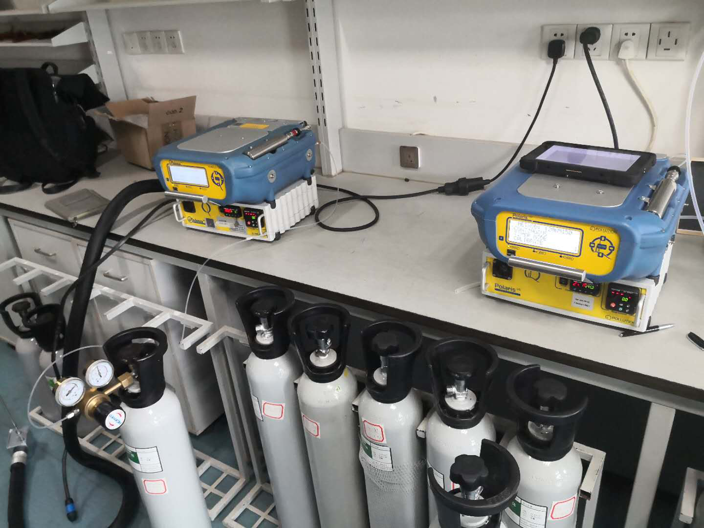 內蒙古環(huán)境監(jiān)測站地標現(xiàn)場驗證工作