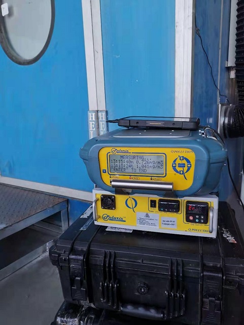 汽油車監(jiān)測現(xiàn)場驗(yàn)證測試非甲烷總烴濃度變化