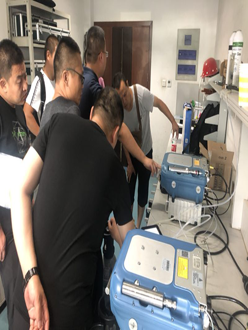 內蒙古環(huán)境監(jiān)測站地標現場驗證工作